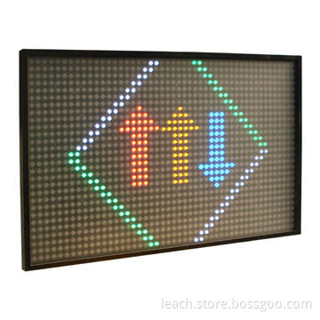 5-color LED Message Board with Simple Structure